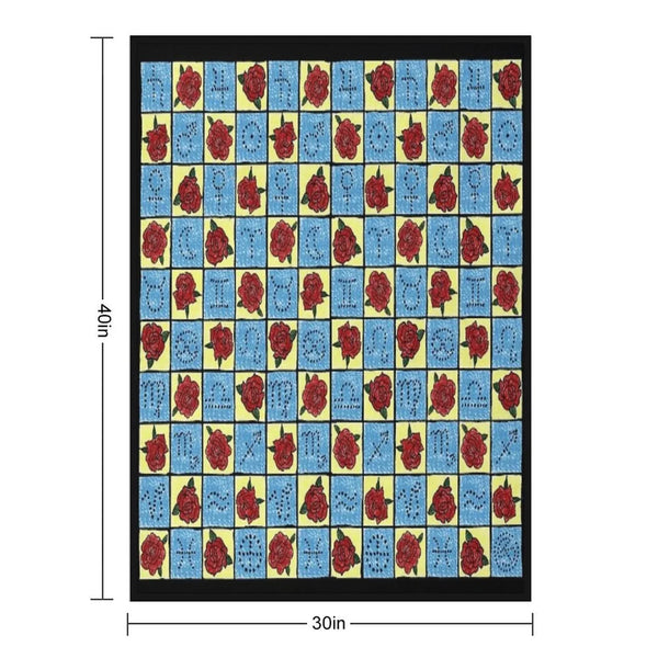 9 of Swords Tarot Blanket by Tarotista Throw Blanket