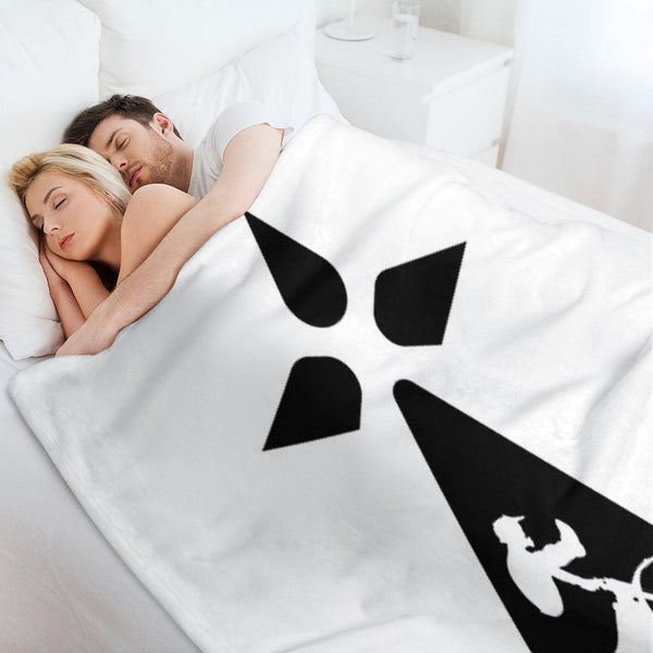 Biker Breizh Throw Blanket