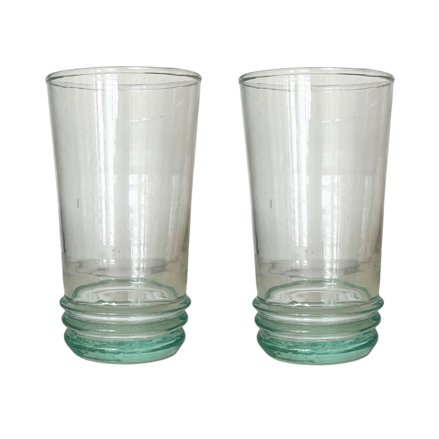 Moroccan Ripple Glass Cup | Set of Two