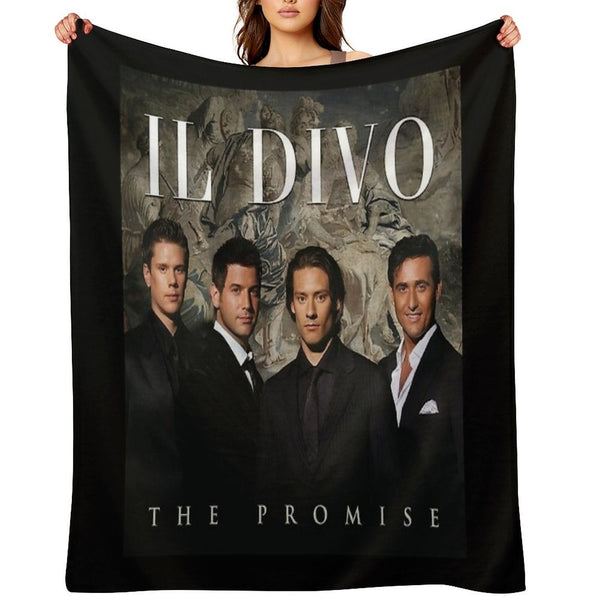 Il Divo The Promise Plush Throw Blanket