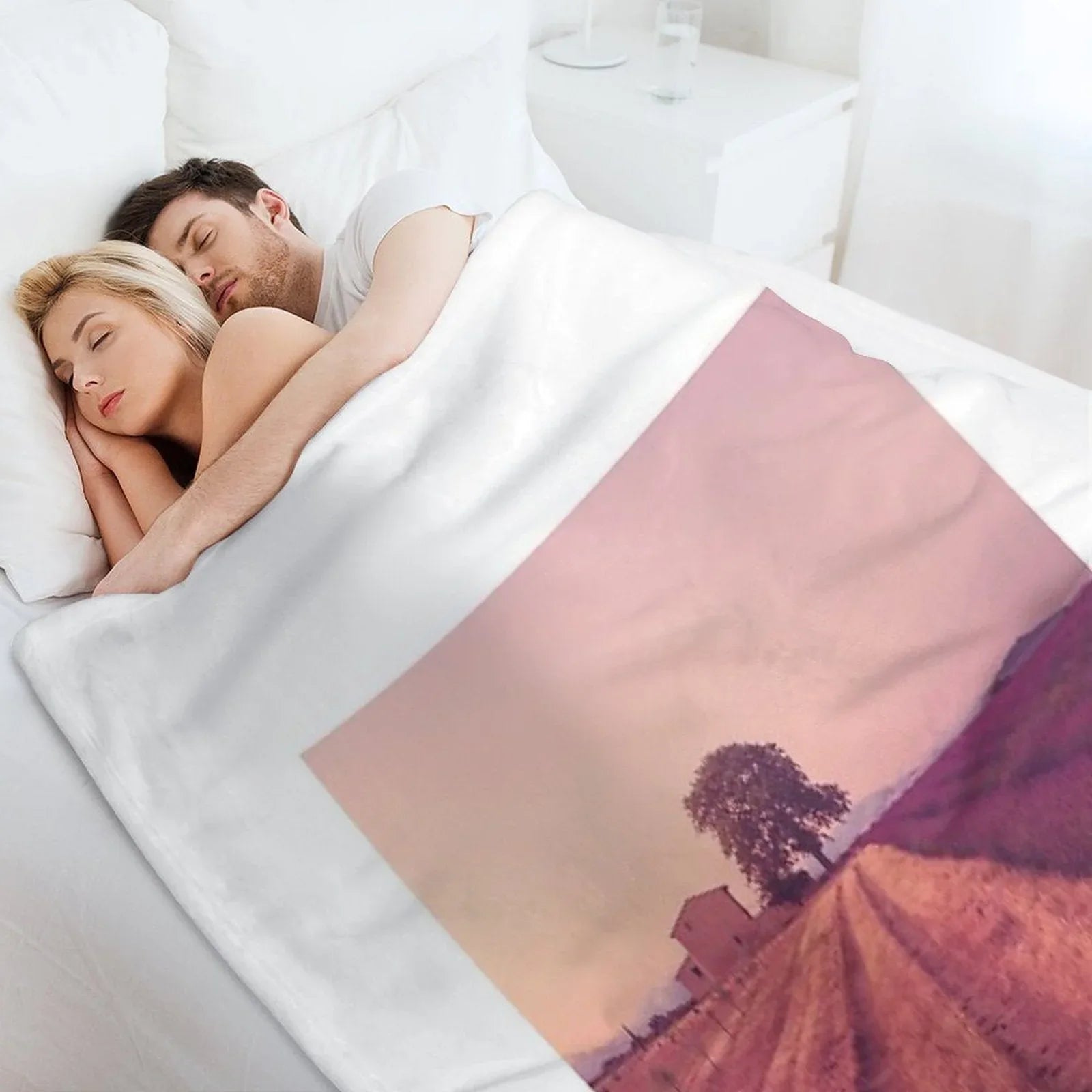 Provence Morning Light Throw Blanket