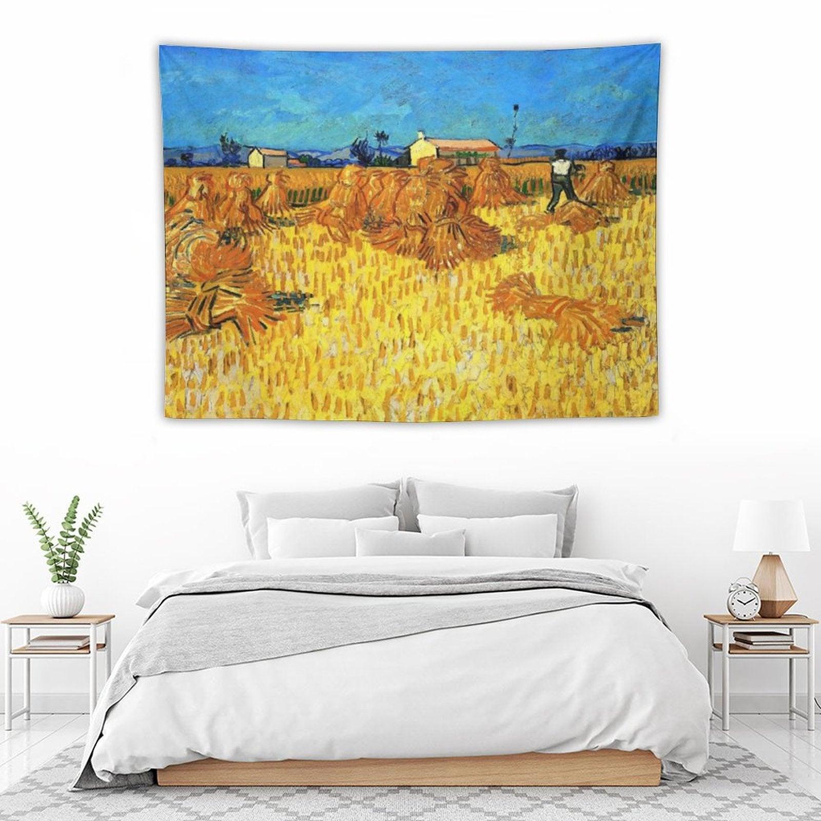 Van Gogh’s Harvest in Provence Tapestry