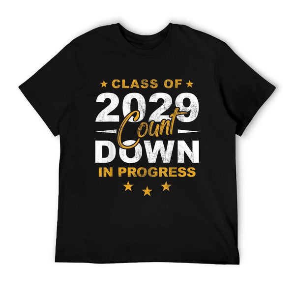 Class Of 2029 Count Down Graduating Fun First Day 8th Grader T-Shirt