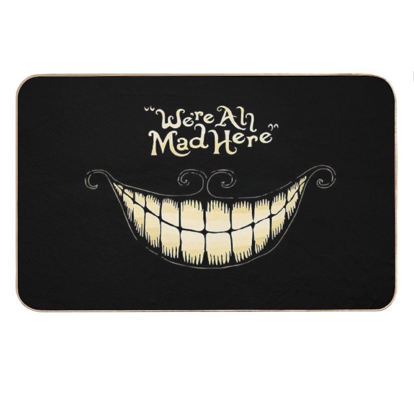Alice-We're All Mad Here Bath Mat