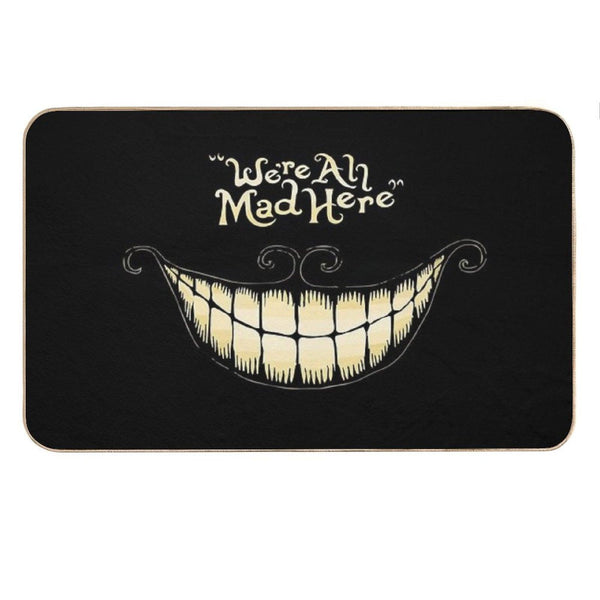 Alice-We're All Mad Here Bath Mat