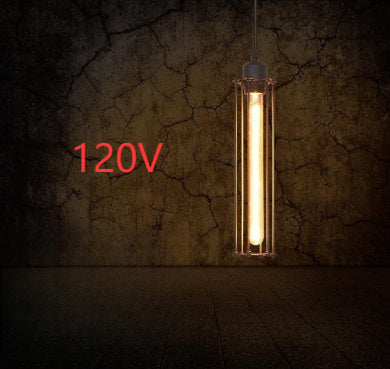 Retro Industrial Style Chandelier Creative Personalized Decoration Lamps Clothing Store Bar Restaurant Flute Three-end Ceiling Lamp Decorbites