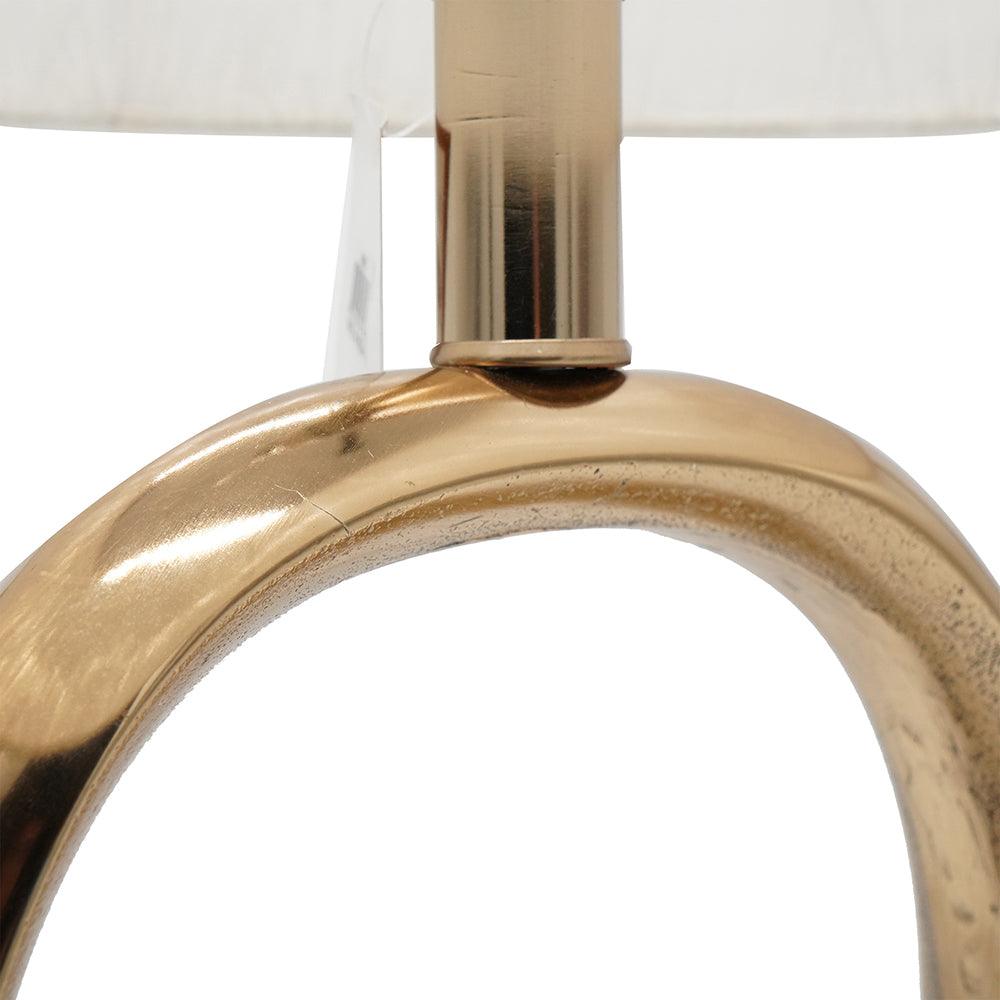 Sculptural Oval Accent Lamp