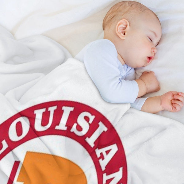 Popeyes Logo Eco-conscious Throw Blanket