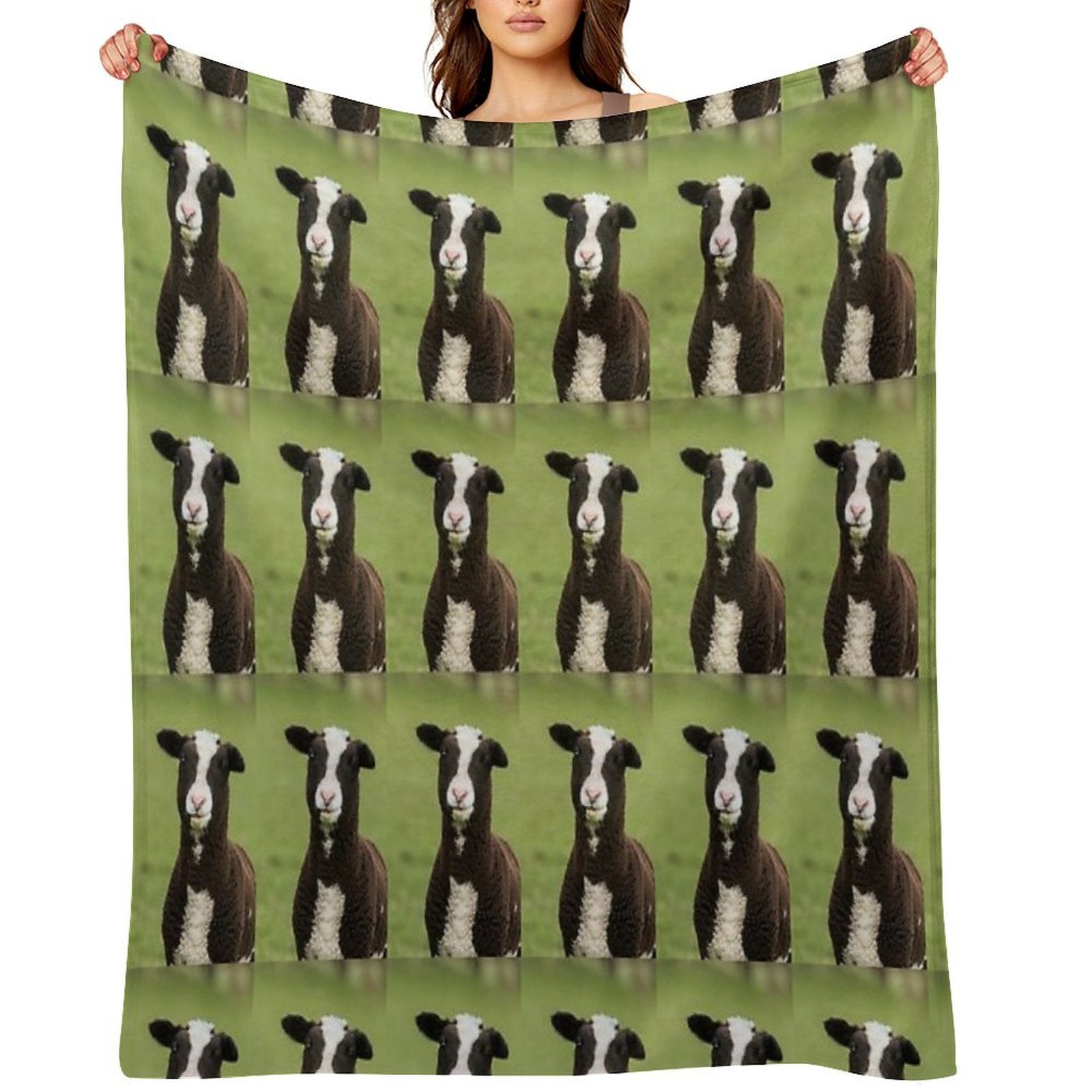 Zwartbles Lamb Anti-pilling Throw Blanket