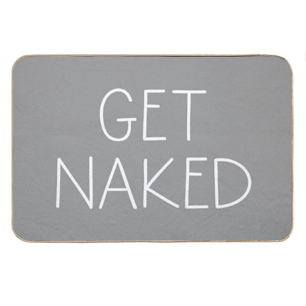 Get Naked Grey Bath Mat