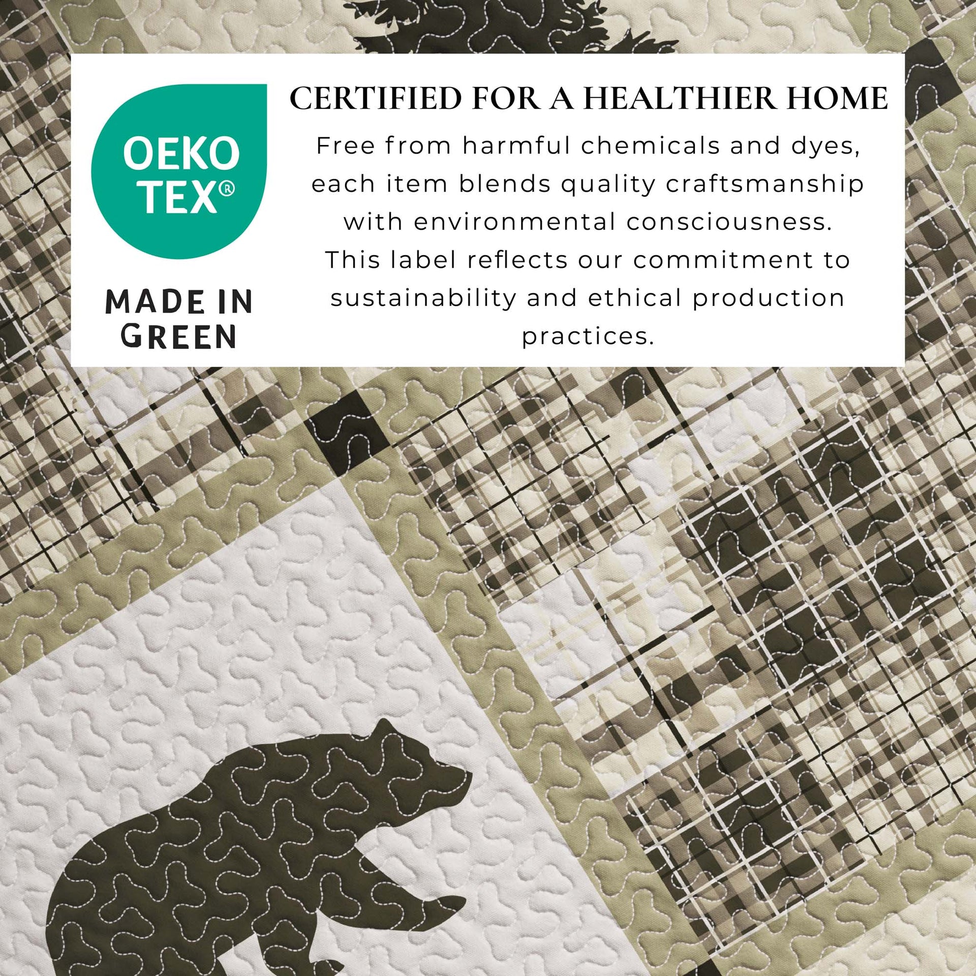 3-Piece Lodge Quilt - Stonehurst Collection