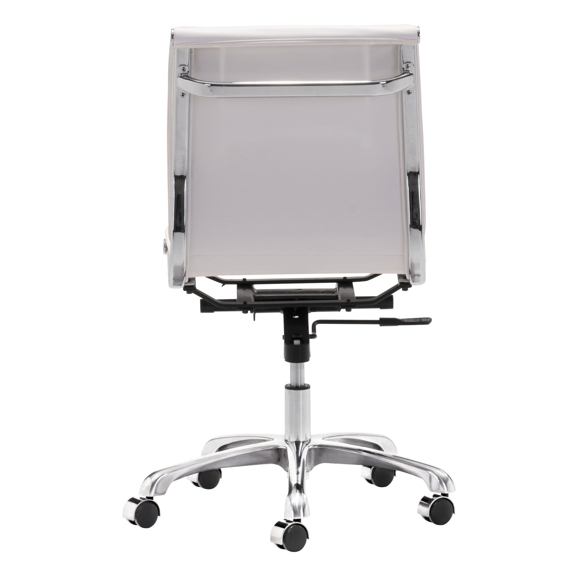 Lider Plus Armless Office Chair White