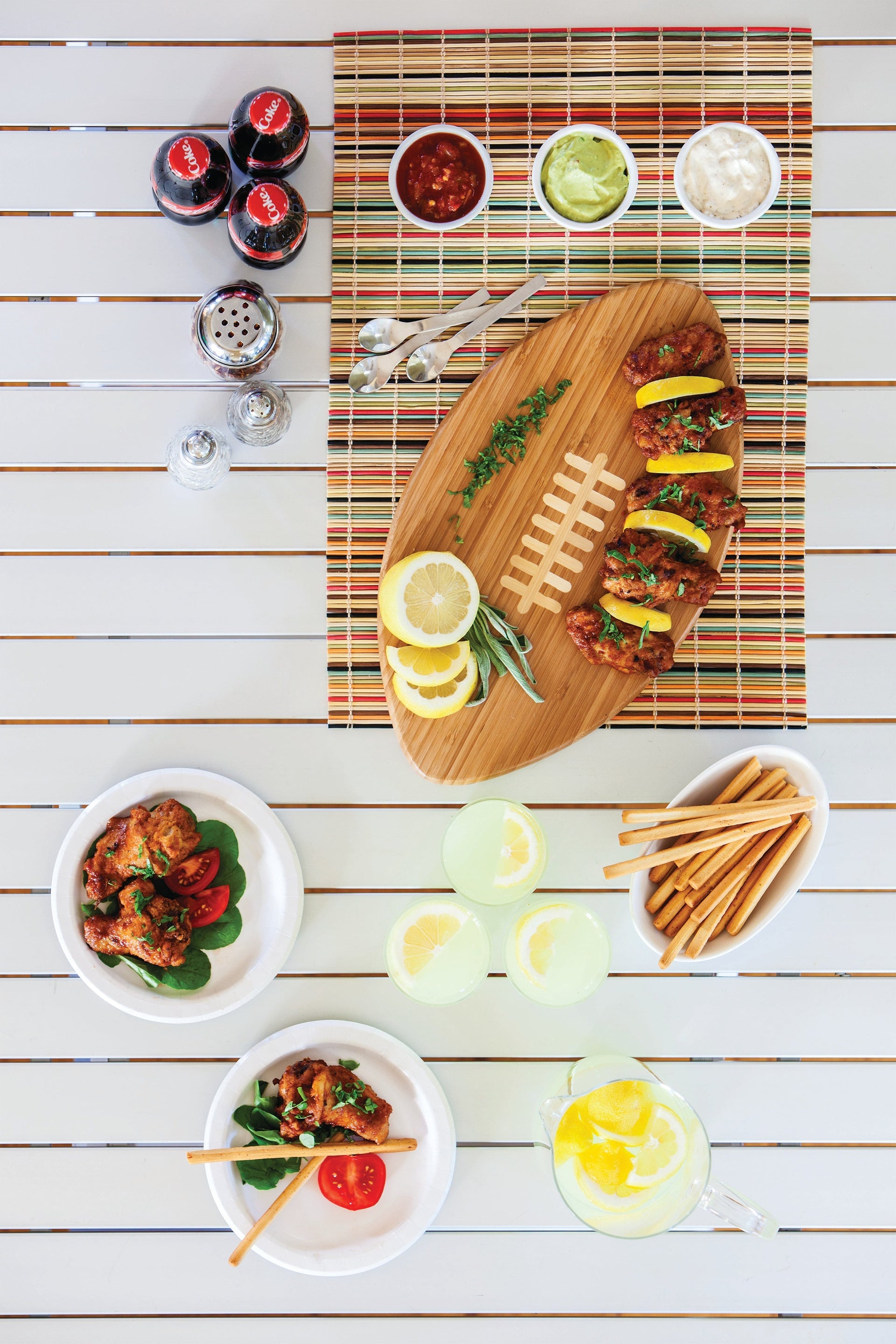 Touchdown! Football Cutting Board & Serving Tray Picnic Time Family of Brands