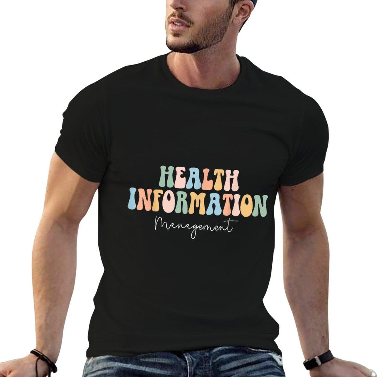 Health Information Management Assistant Health Healthcare T-Shirt