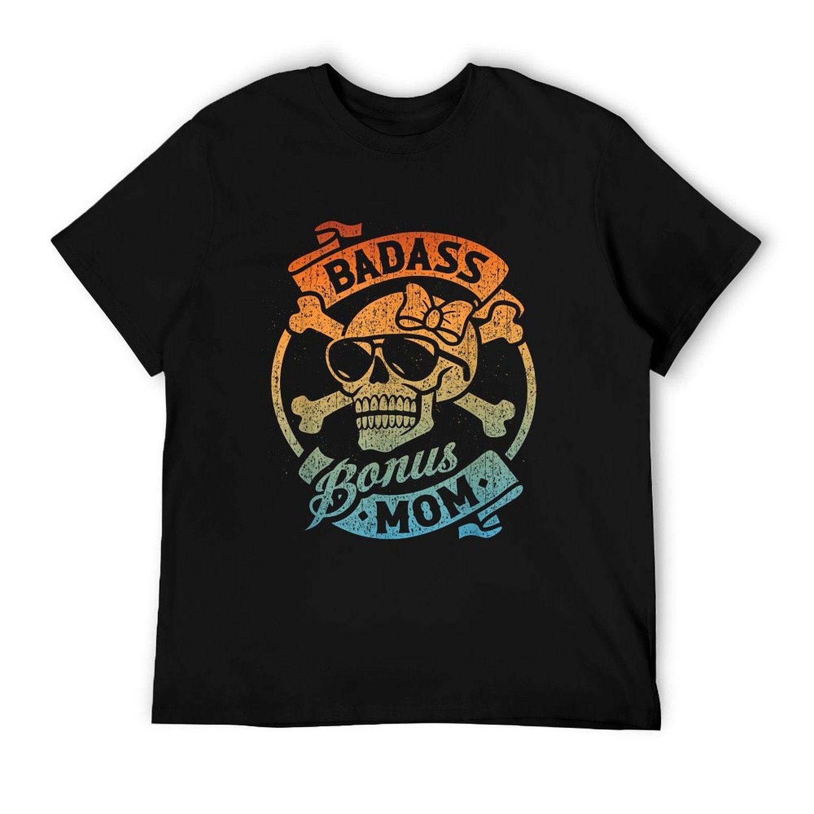 Badass Bonus Mom, Stepmom Stepmother Mother's Day T-Shirt