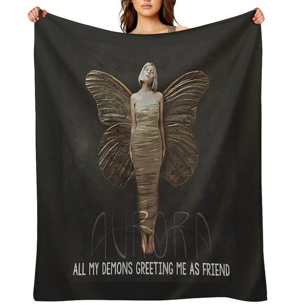 All My Demons Comfort Throw Blanket