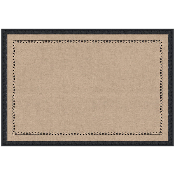 Pinboard Black Scallop Print