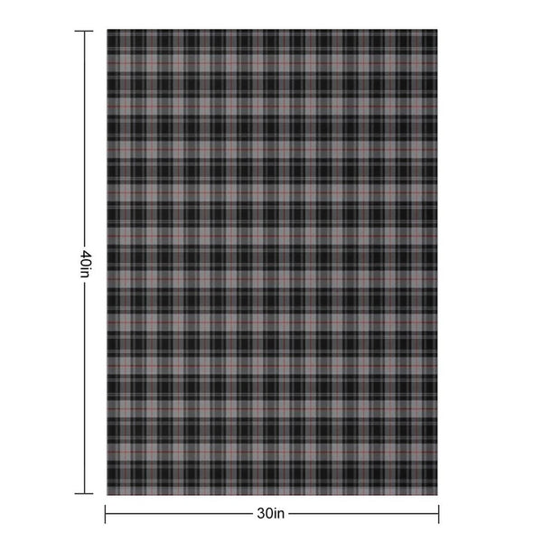Clan Moffat Tartan Plush Throw Blanket