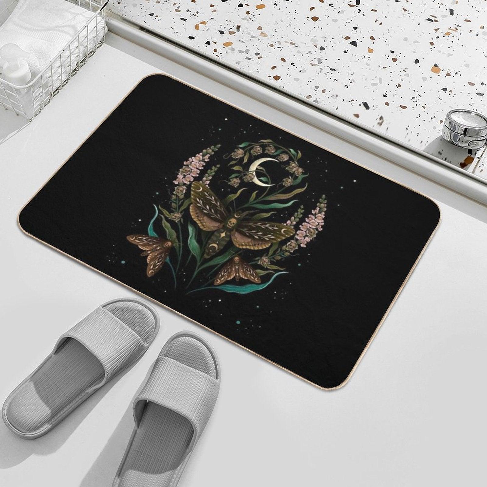 Death's Head Bath Mat