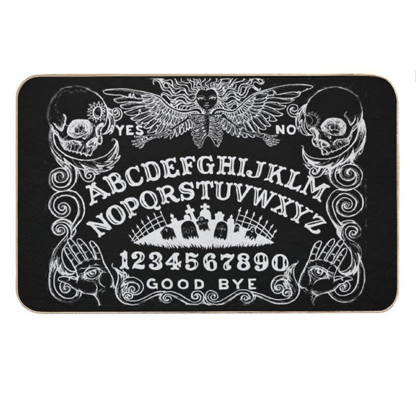 Black Witch Board Bath Mat