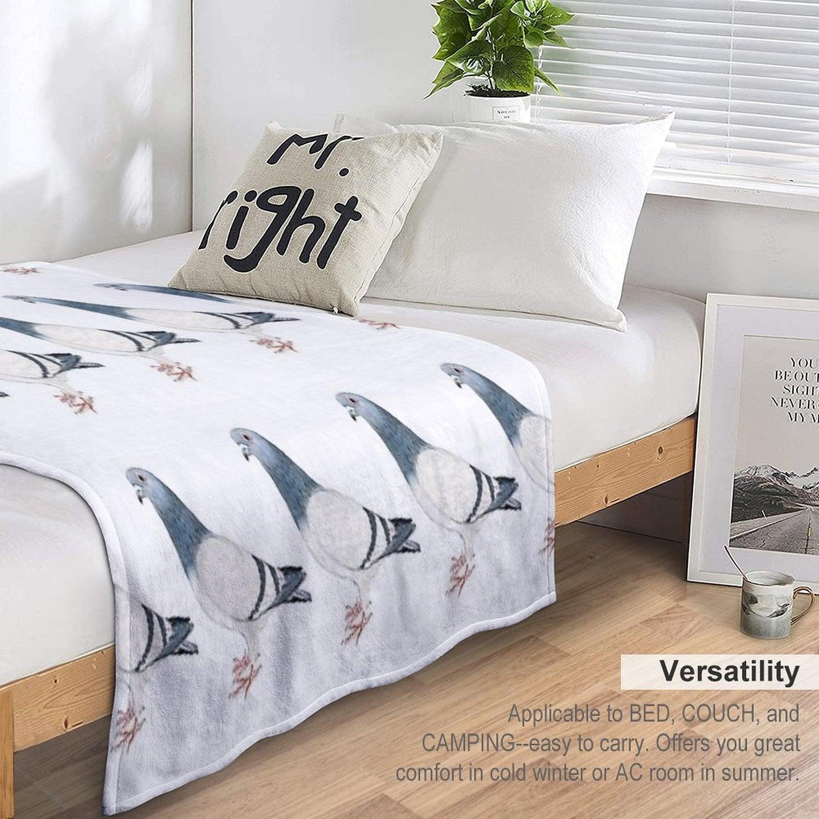 Pigeon Throw Blanket