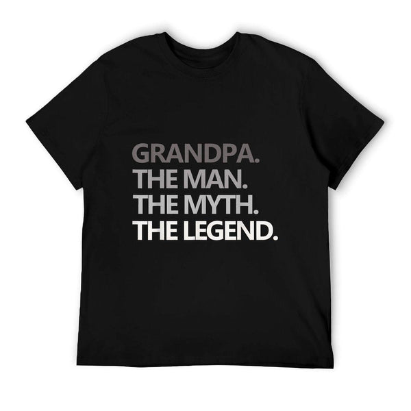 GRANDPA THE MAN THE MYTH THE LEGEND Men Gift Father's Day T-Shirt