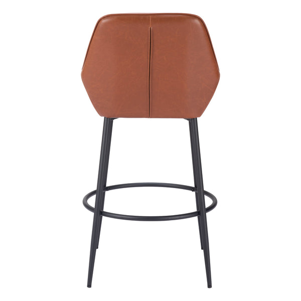 Vila Barstool (Set of 2) Brown