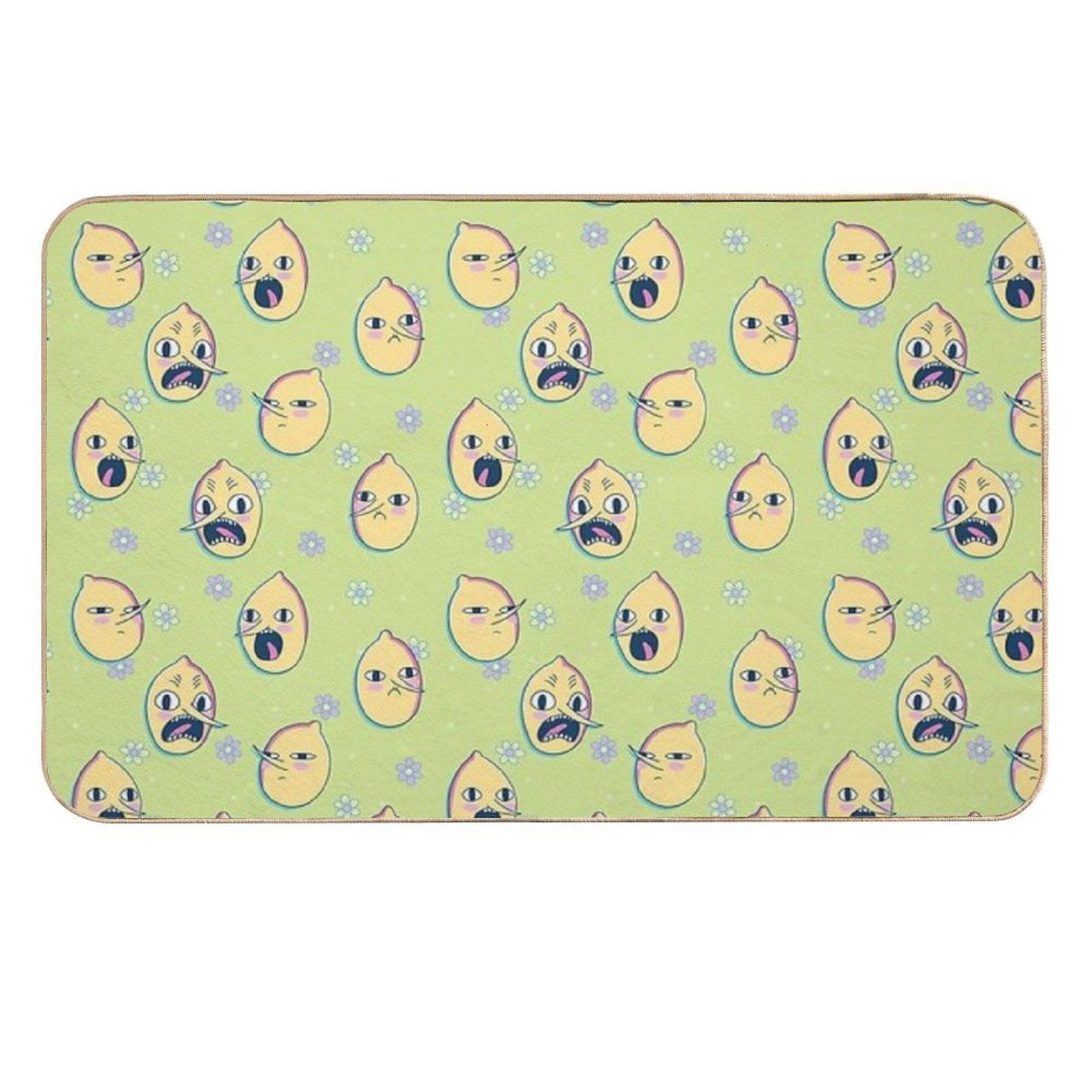Earl of Lemongrab (Adventure Time)  Multi-Purpose Bath Mat