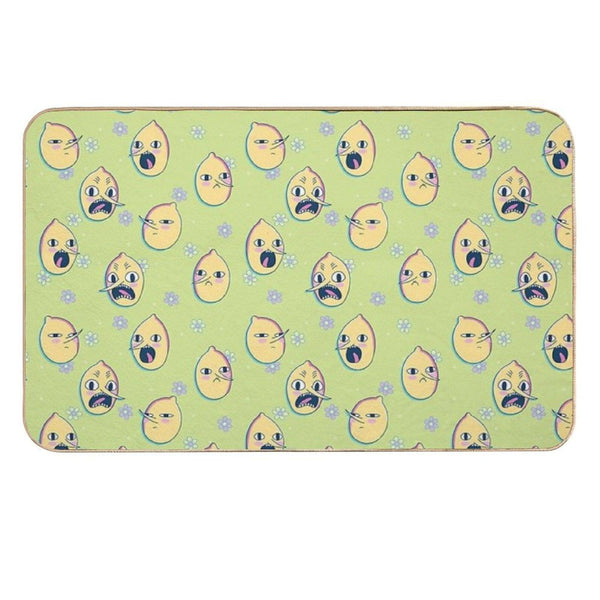 Earl of Lemongrab (Adventure Time)  Multi-Purpose Bath Mat