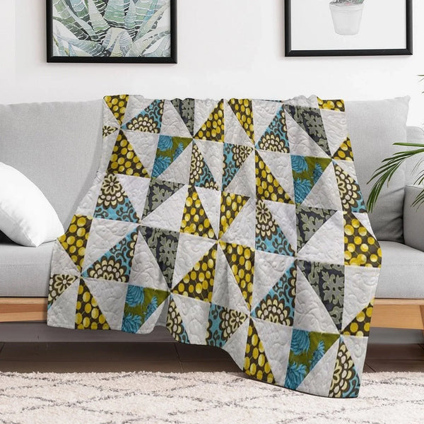 FNaF 4 Bed Texture Throw Blanket