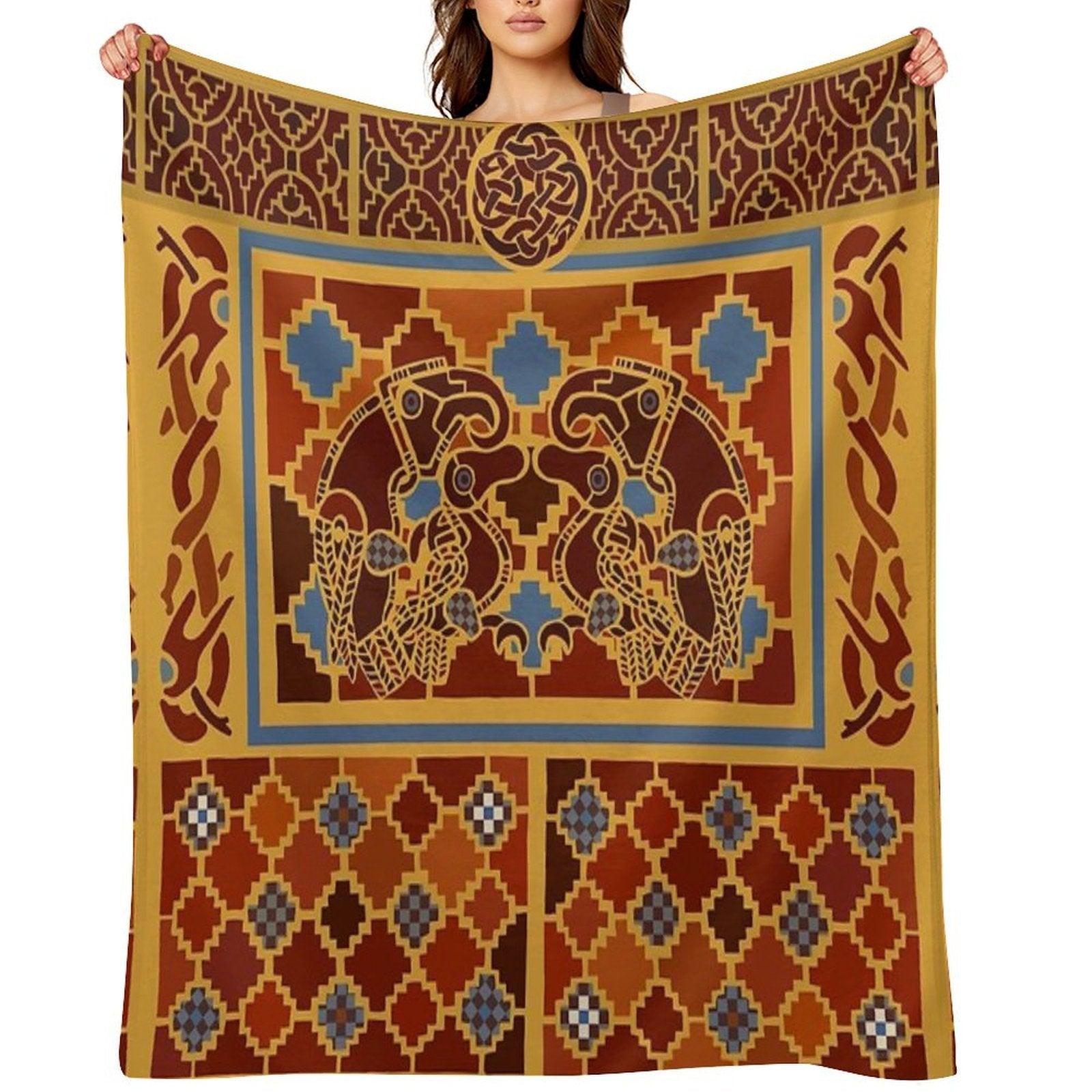 Imagining Sutton Hoo The Eagles Throw Blanket