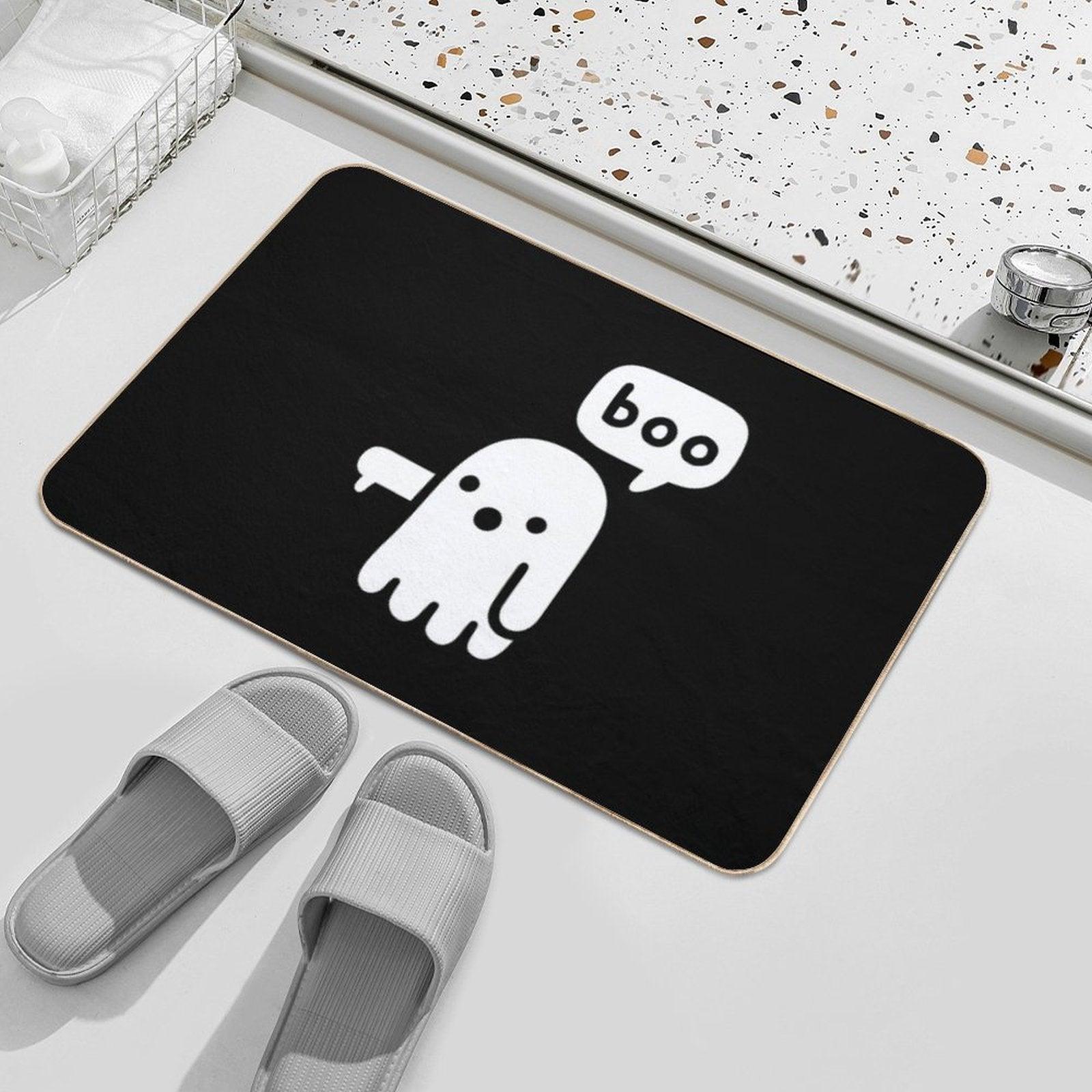 Ghost Of Disapproval Bath Mat