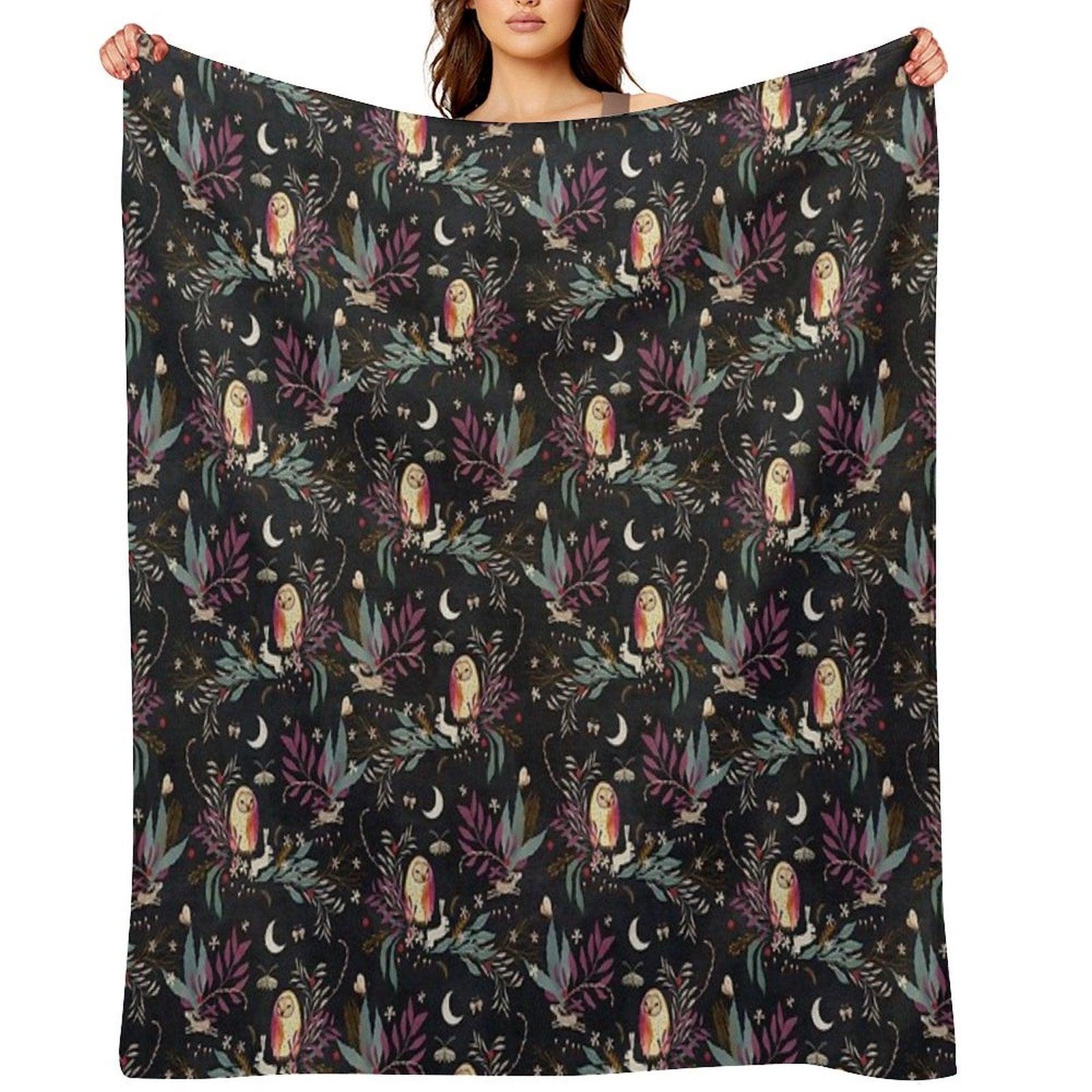 In The Night Garden Throw Blanket