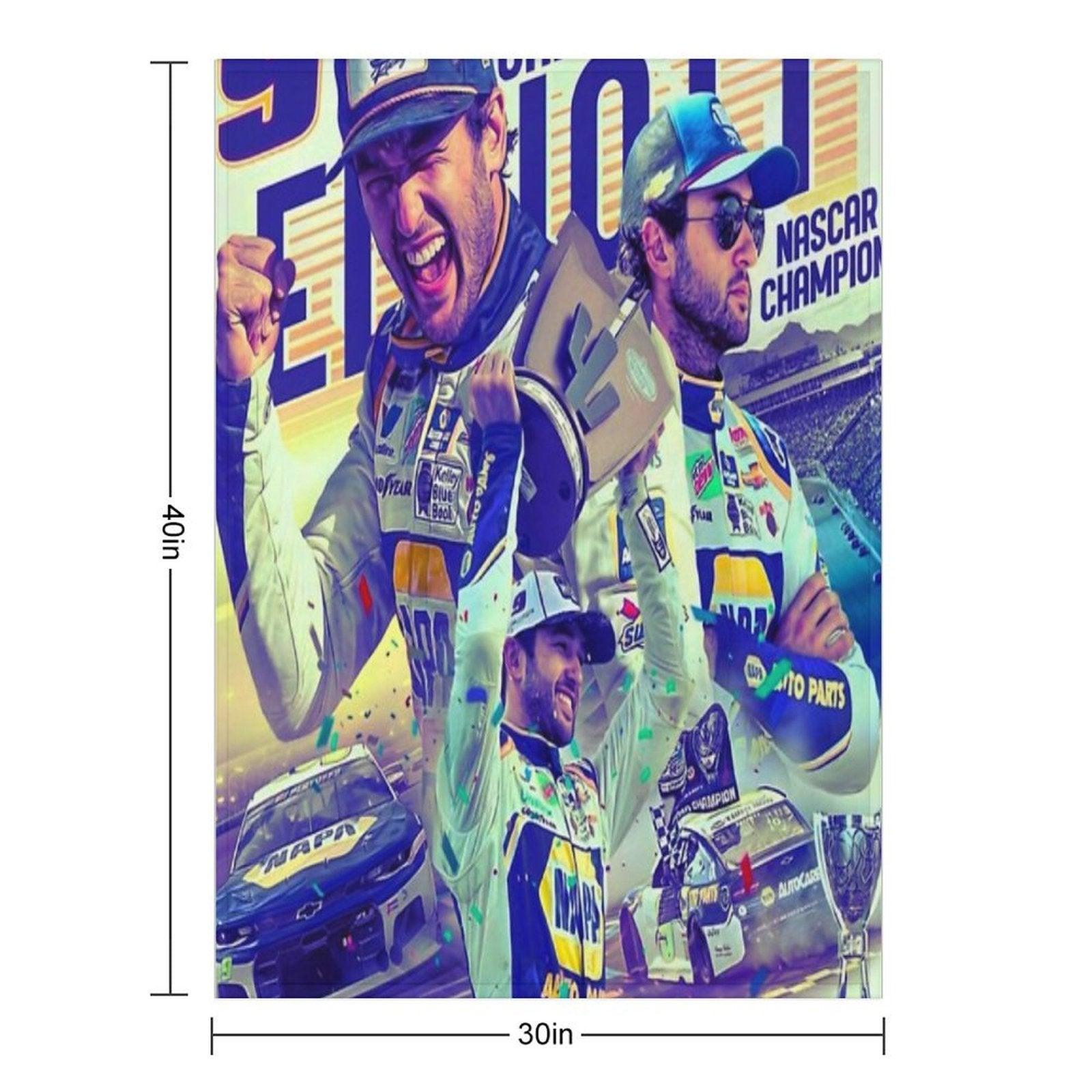 Chase Elliott Throw Blanket