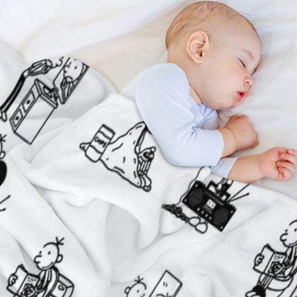 Wimpy Kid 4 States of Greg Heffley Durable Throw Blanket