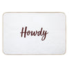 Howdy Bath Mat