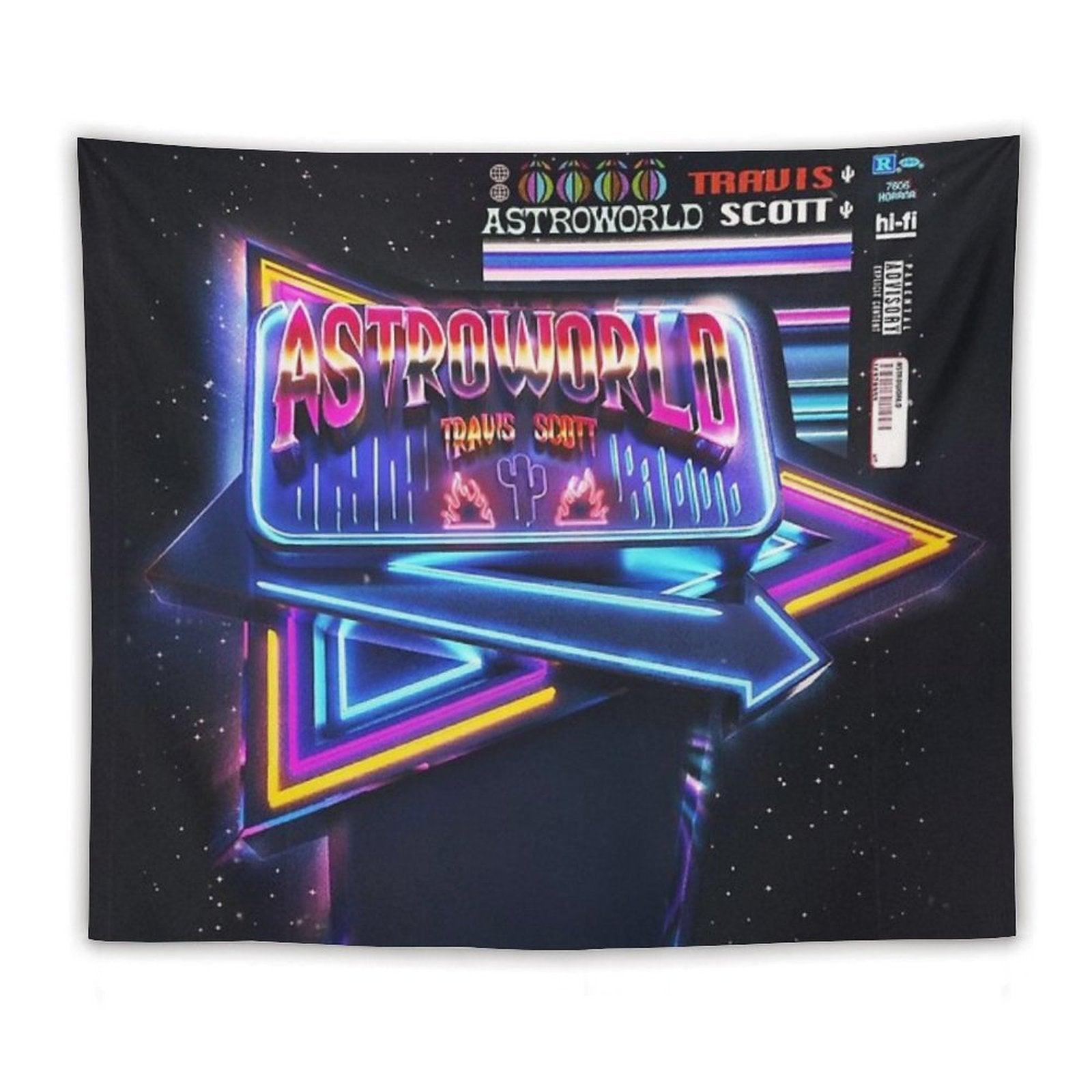 Astroworld Fan Cover Tapestry
