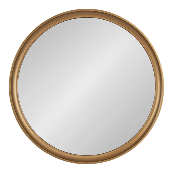 Hatherleigh Round Wood Wall Mirror
