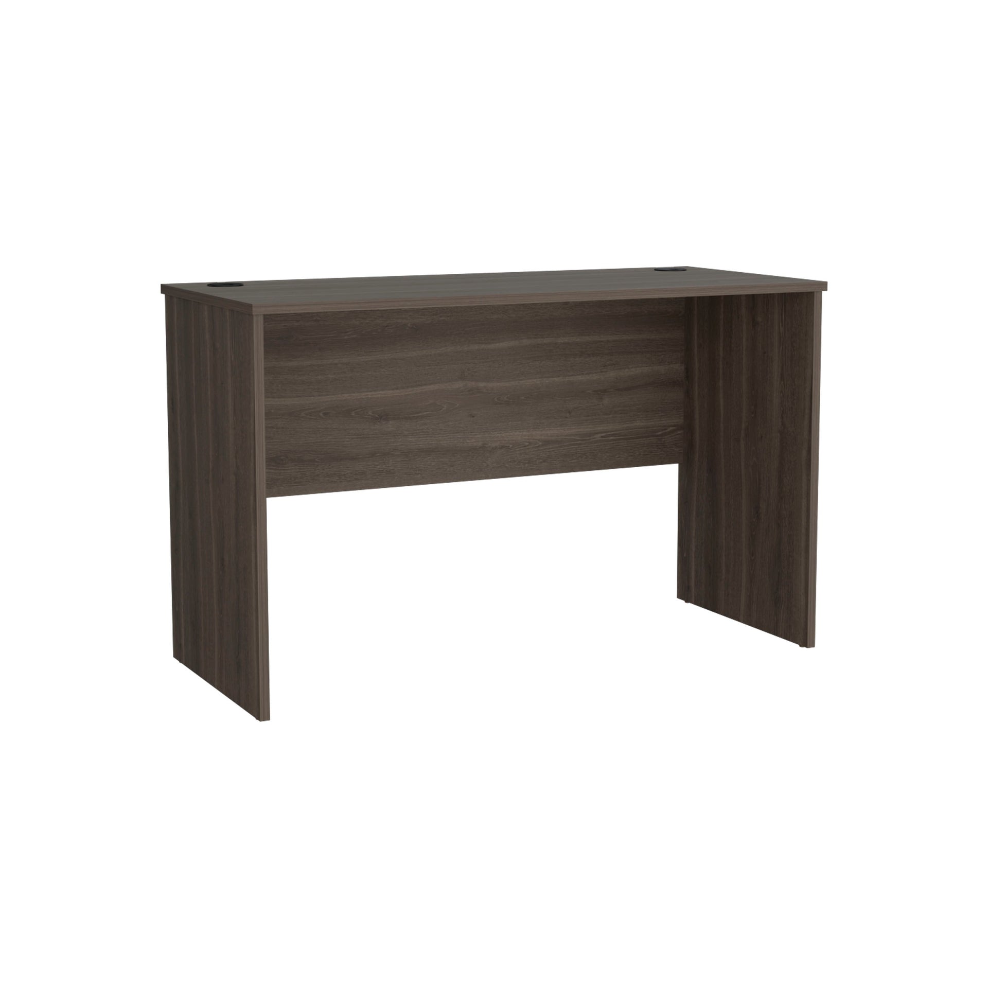 Malibu 47' Wide Study Gray Walnut Modern Desk