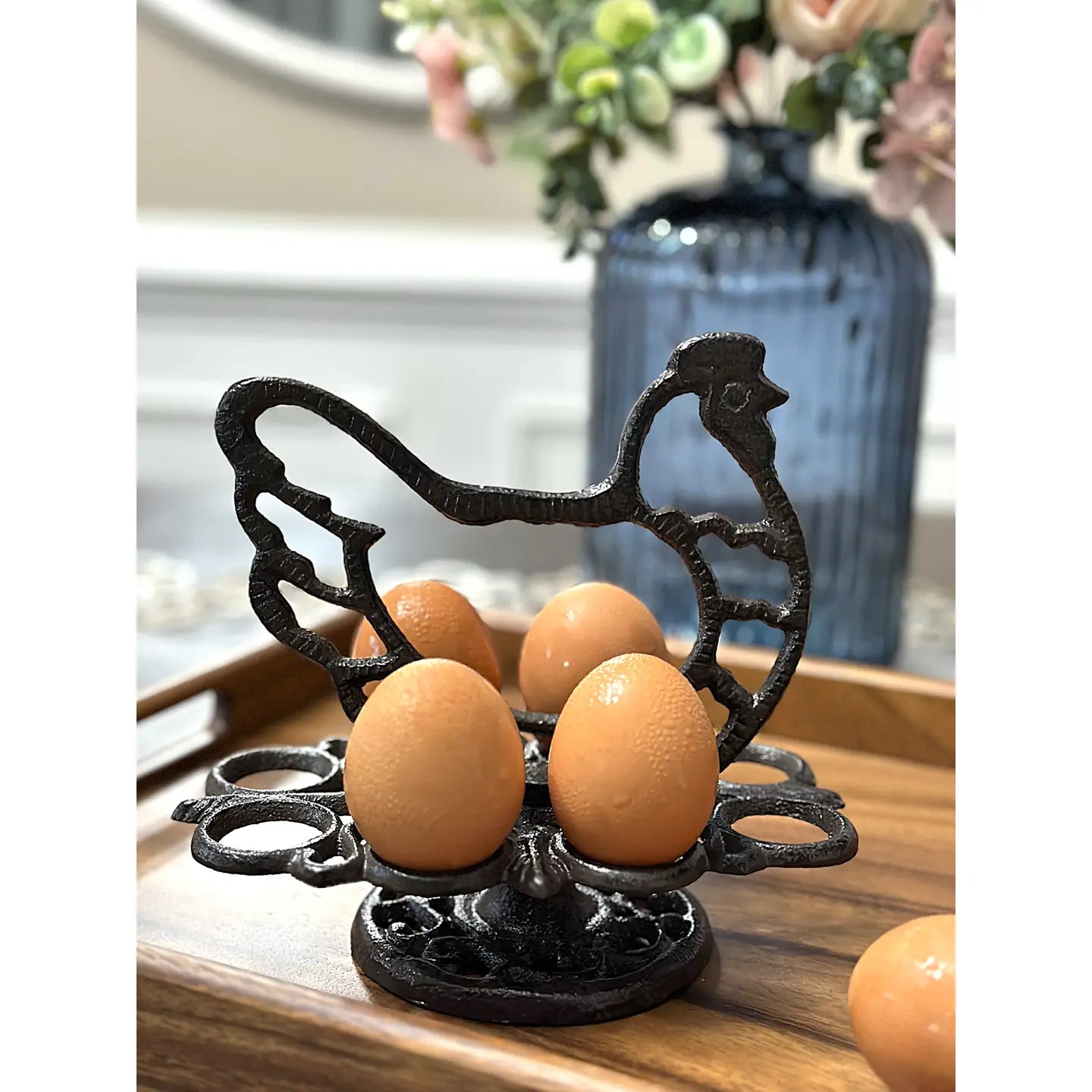 Duty Cast Iron Eggs Holder