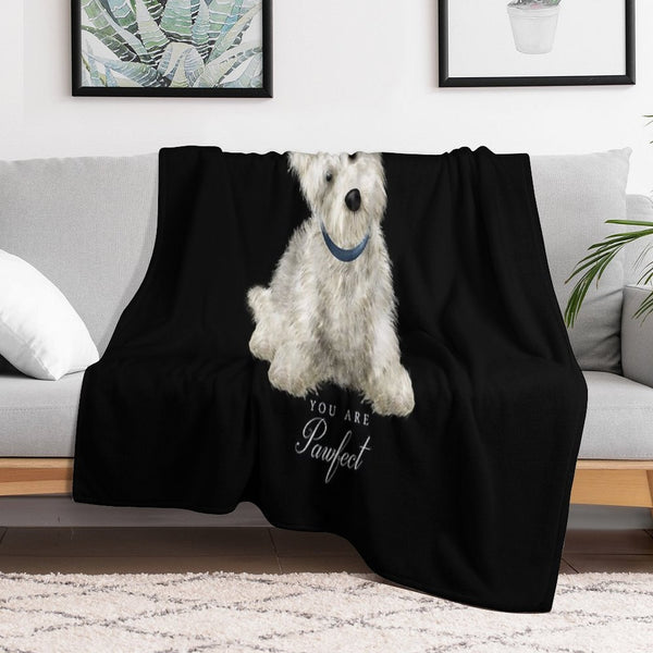 Pawfect Lovely Westie Gift-ready Throw Blanket