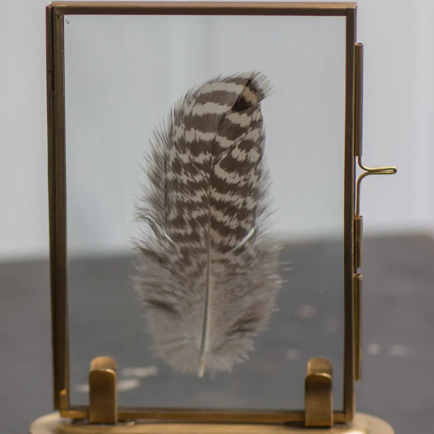 Solid Brass Frame with Stand VagabondVintage