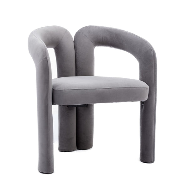 Set of 2 Contemporary Upholstered Accent Chair