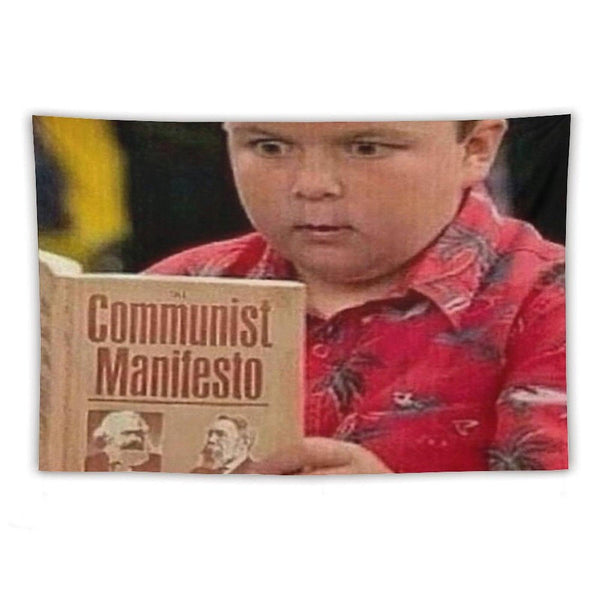 Gibby Gives The Manifesto A Read Tapestry
