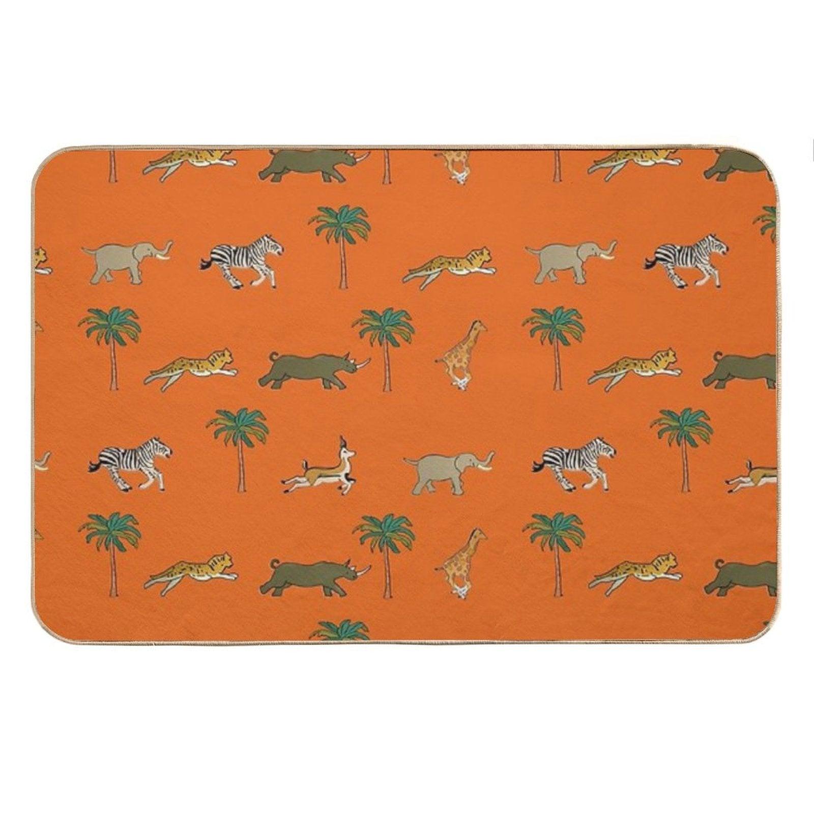 Darjeeling Luggage Bath Mat
