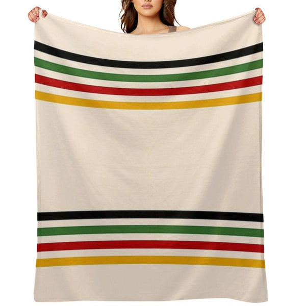 Trading Colors Throw Blanket