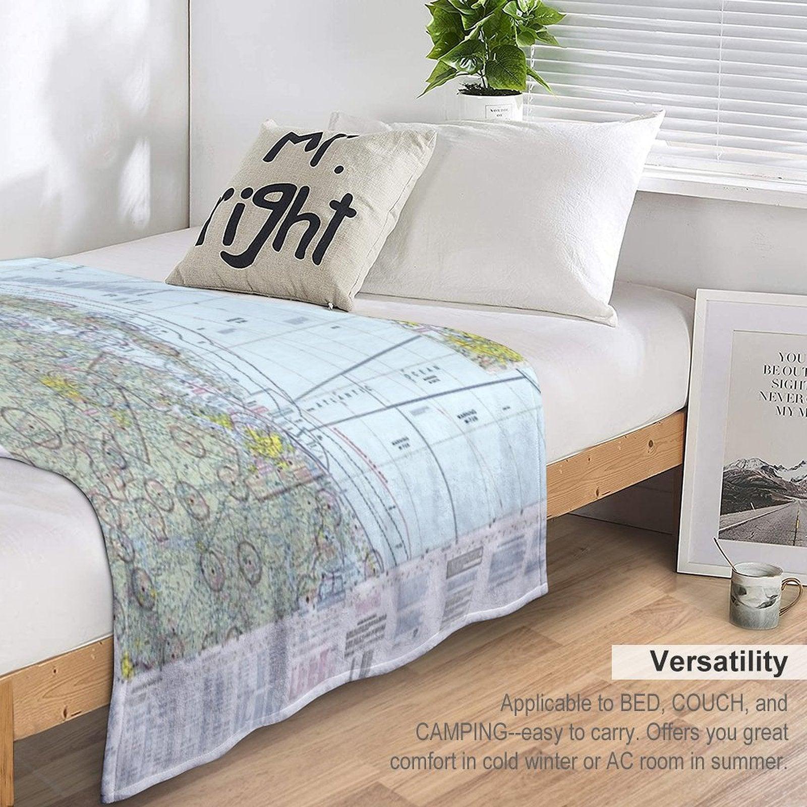 Wash DC Sectional Throw Blanket