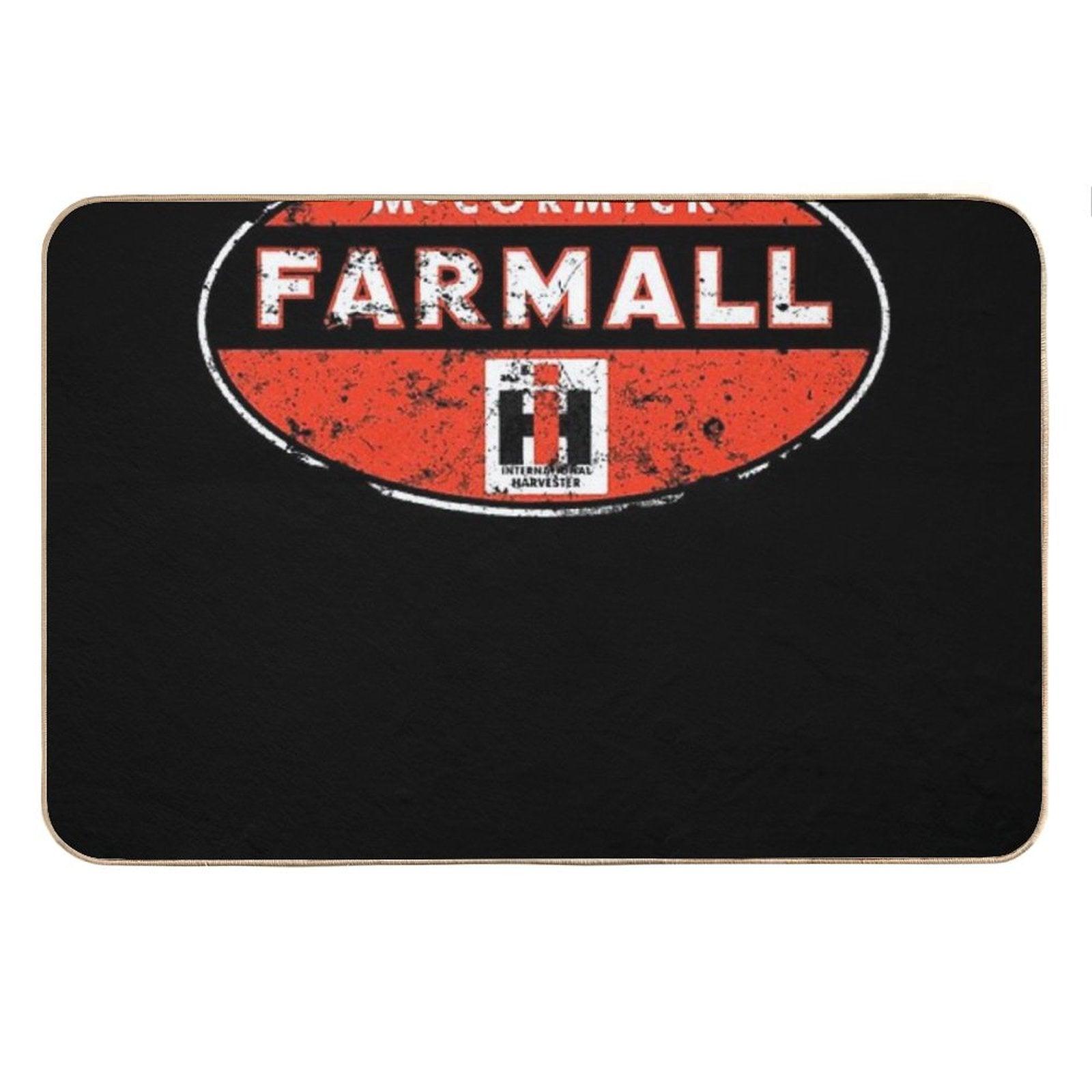 Farmall Tractor Mc Cormick Bath Mat