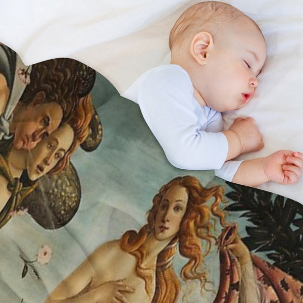 The Birth of Venus Multi-functional Throw Blanket
