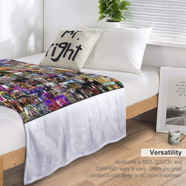 Maui Waui Full 2019 Montage Gift-ready Throw Blanket